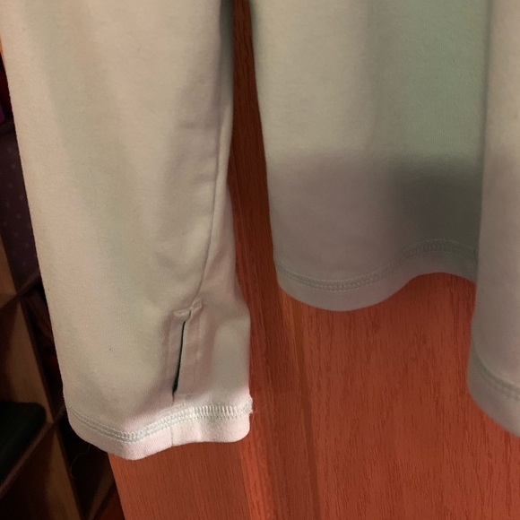 VS athletic mint green mock neck sweatshirt - Picture 3 of 7